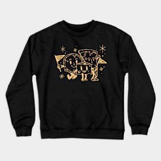 pizza friends Crewneck Sweatshirt